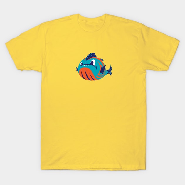 Fat Fish T-Shirt by MplusC